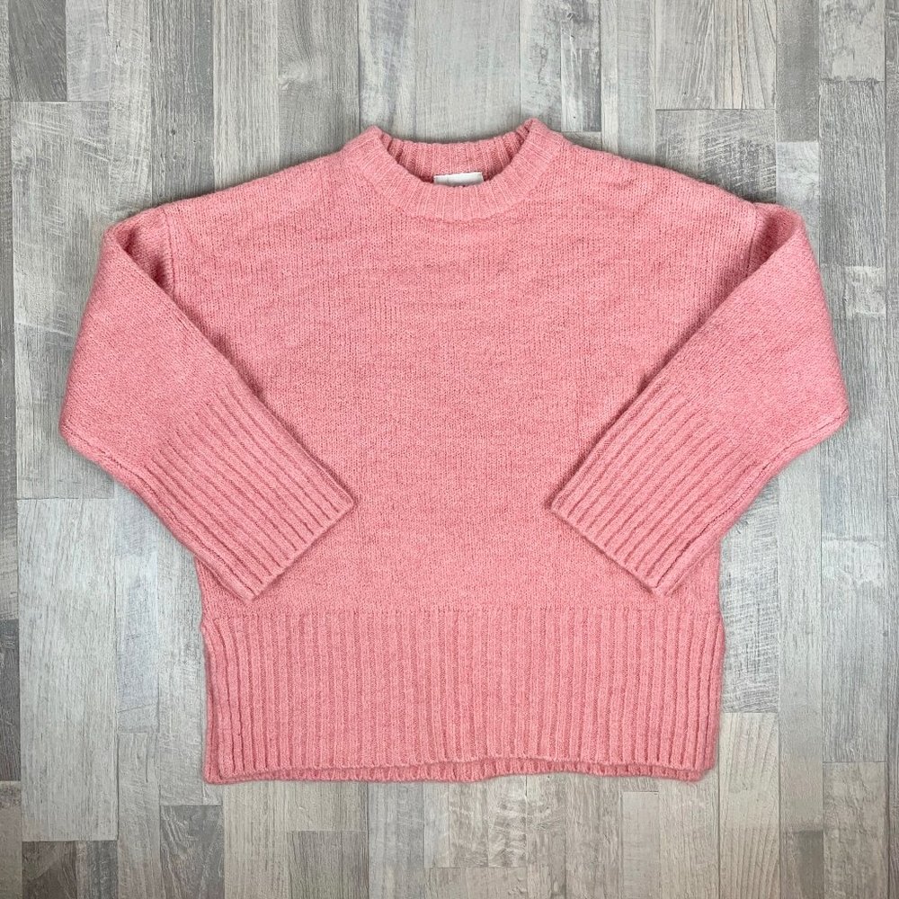 Topshop Deep Hem Crewneck Sweater - Picture 2 of 10